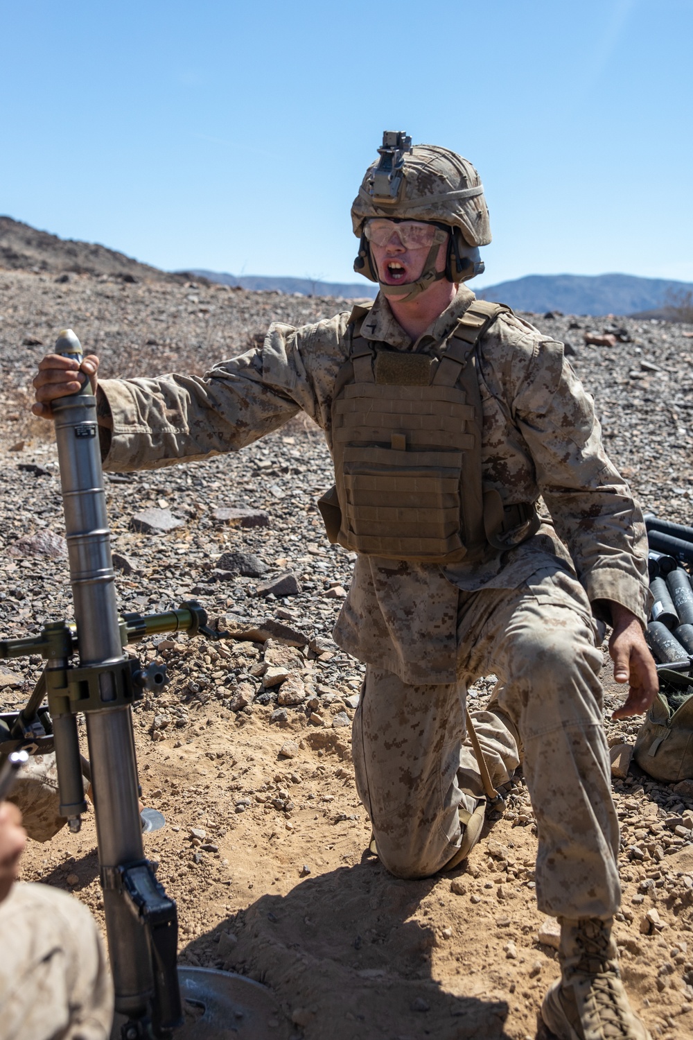 13th MEU BLT Conduct Range 410