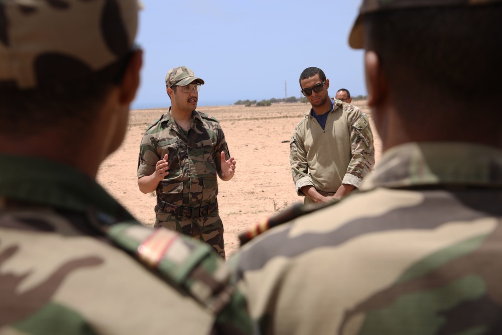 Explosive Ordnance Training in Tifnit Morocco During African Lion 2022