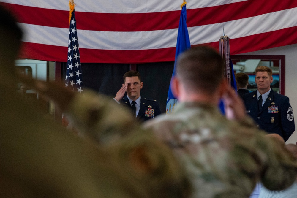 436th CES holds change of command