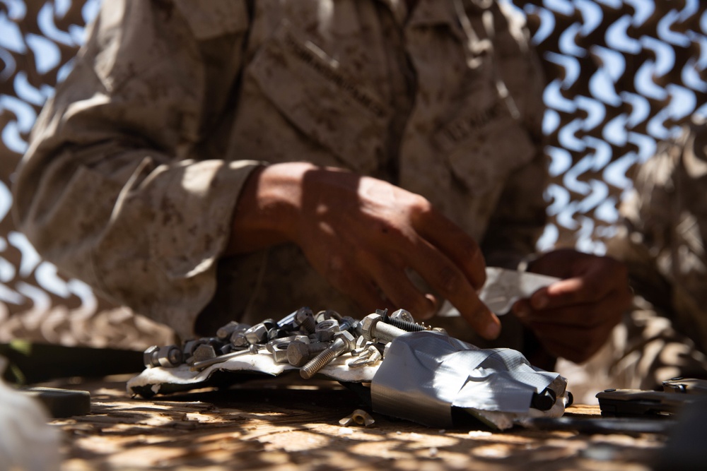 13th MEU CLB 13 Conducts Demolition Range