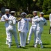 U.S. Navy Ceremonial Guard Perform at the Memphis Museum of Science and History during Navy Week Memphis
