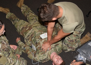 Iowa Air Guard clinicians train together at Savannah CRTC after three year hiatus