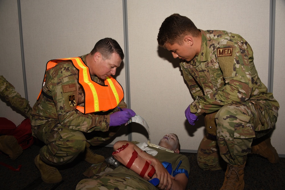 Iowa ANG mass casualty exercise