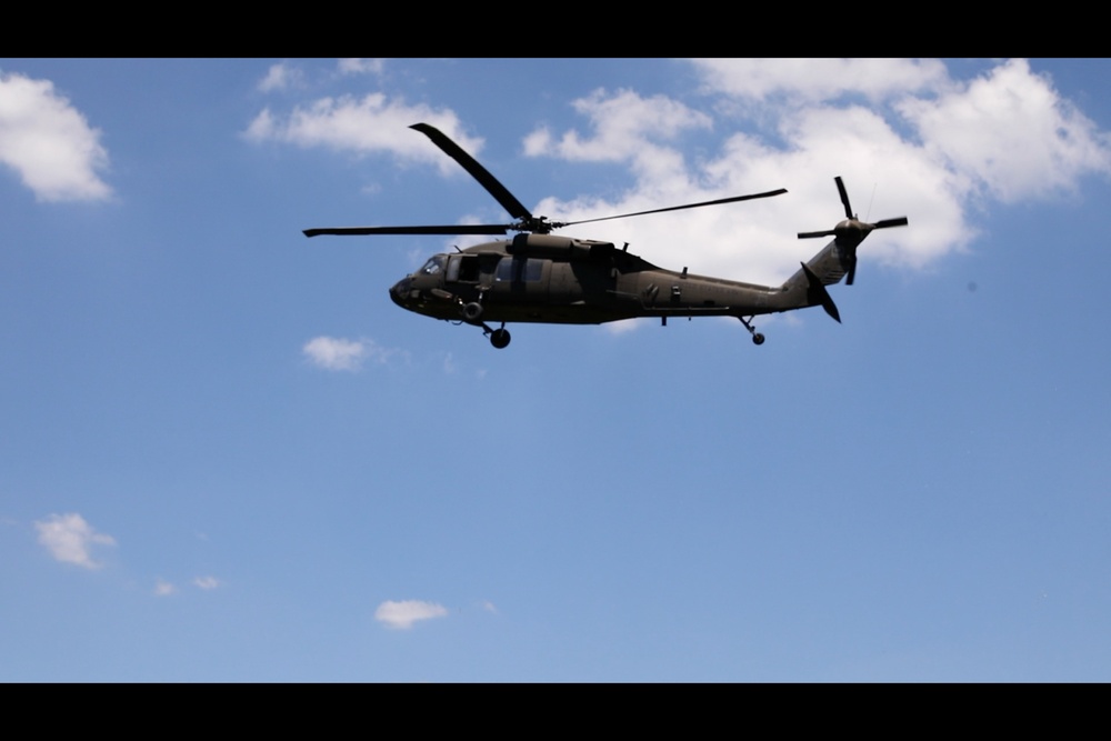 Sniping live fire aerial assistance