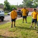 Sailors volunteer for Memphis Tilth during Memphis Navy Week