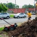 Sailors volunteer for Memphis Tilth during Memphis Navy Week