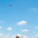 U.S. Navy Parachute Team, the Leap Frogs, conduct a demonstration jump at the Midsouth Airshow during Navy Week Memphis