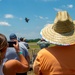 U.S. Navy F-35C Lightning II Demo Team perform a flight demonstration at the Midsouth Airshow during Navy Week Memphis