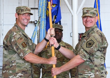33rd Maintenance Group welcomes new commander during a change of command ceremony