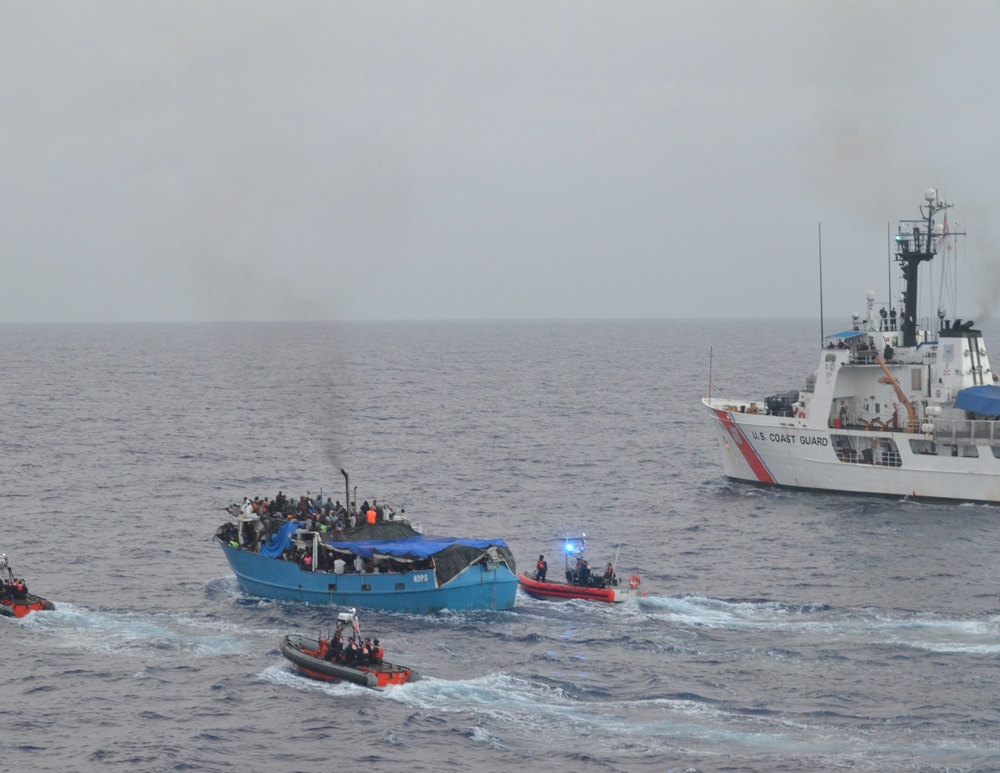 Coast Guard interdicts Haitian migrant vessel