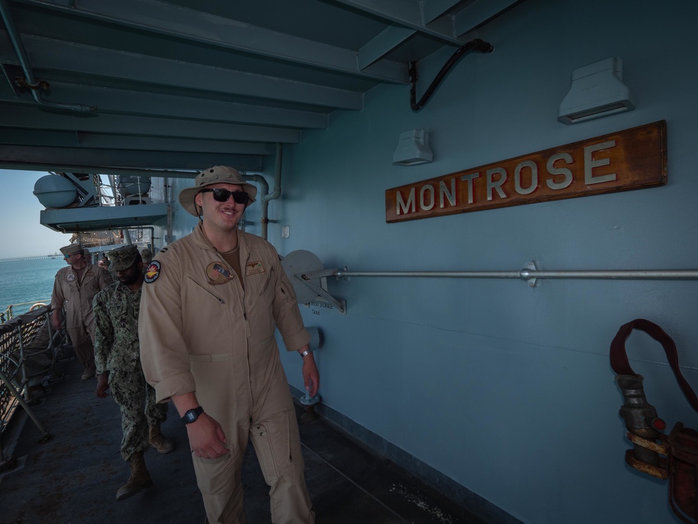 VP-46 tours HMS Montrose