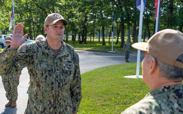 DC1 Leibhart Reenlistment