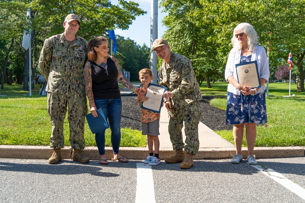 DC1 Leibhart Reenlistment