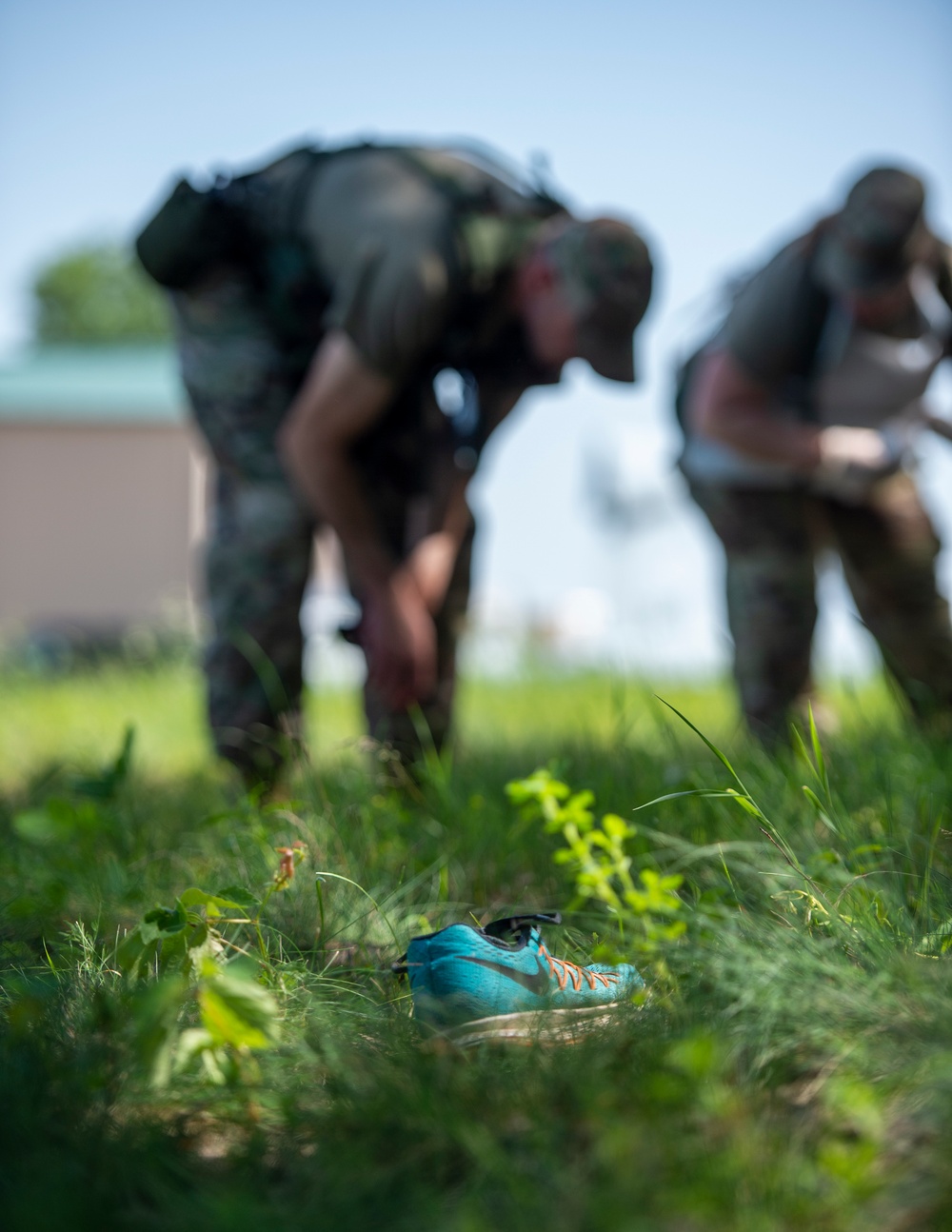 Search and Recovery After a Simulated C-130 Crash