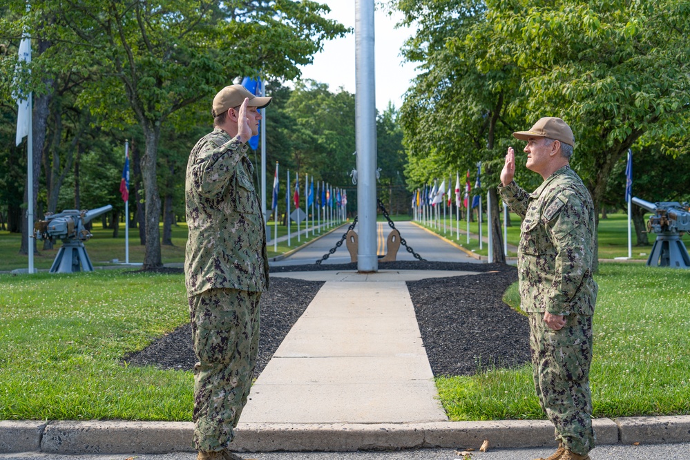 DC1 Leibhart Reenlistment