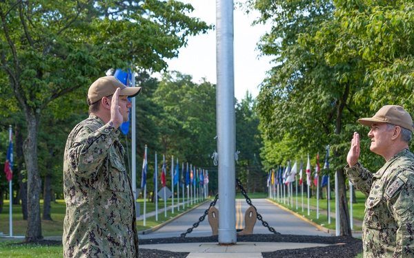 DC1 Leibhart Reenlistment