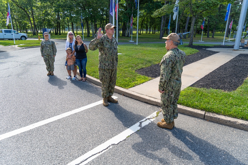 DC1 Leibhart Reenlistment