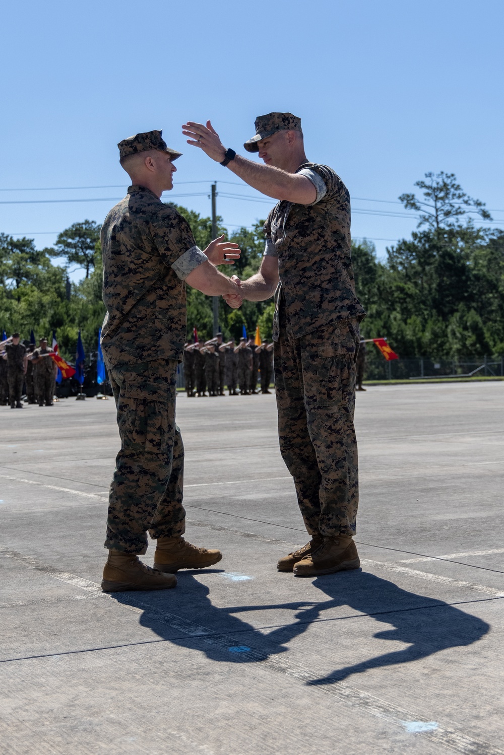 2d ANGLICO Change of Command Ceremony