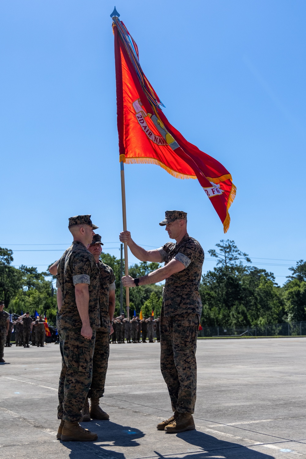 2d ANGLICO Change of Command Ceremony