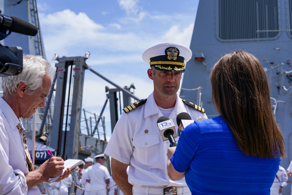 USS Gravely returns home to Norfolk