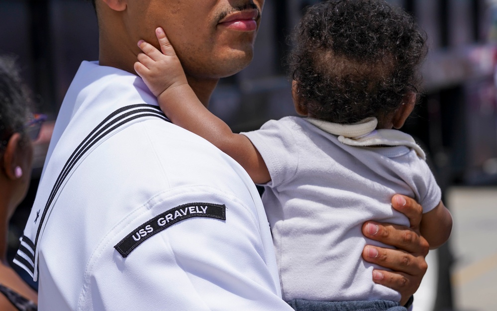 USS Gravely returns home to Norfolk