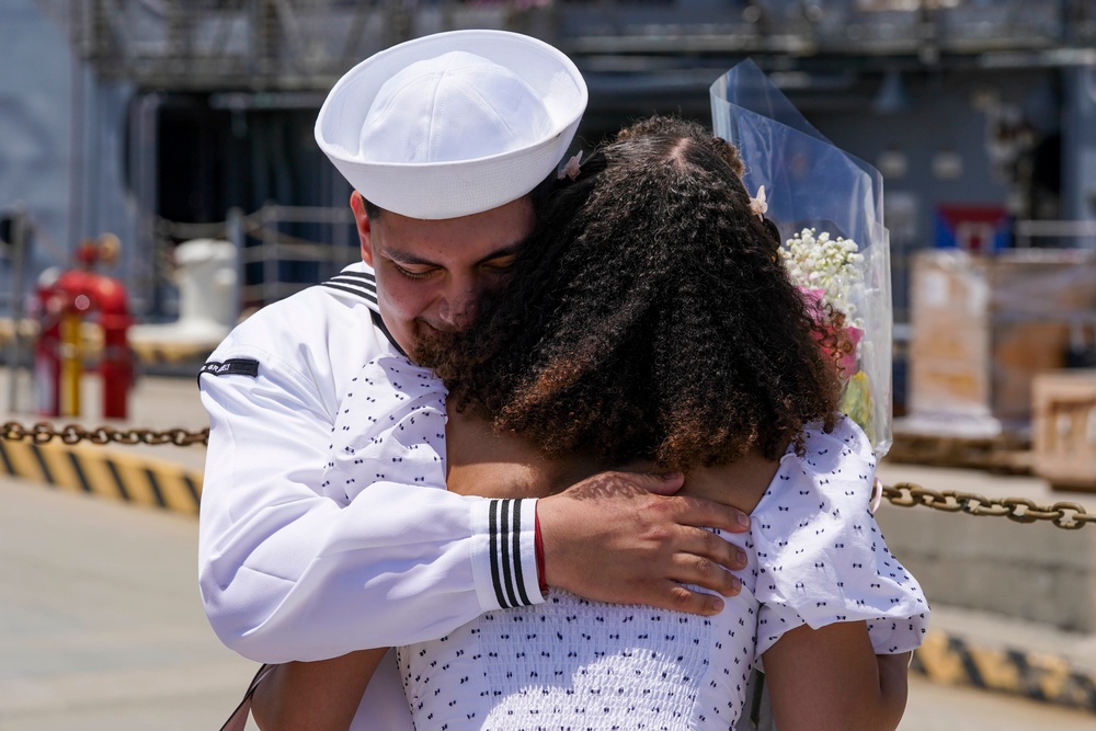 USS Gravely returns home to Norfolk