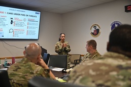 960th CW holds tactical combat casualty care training