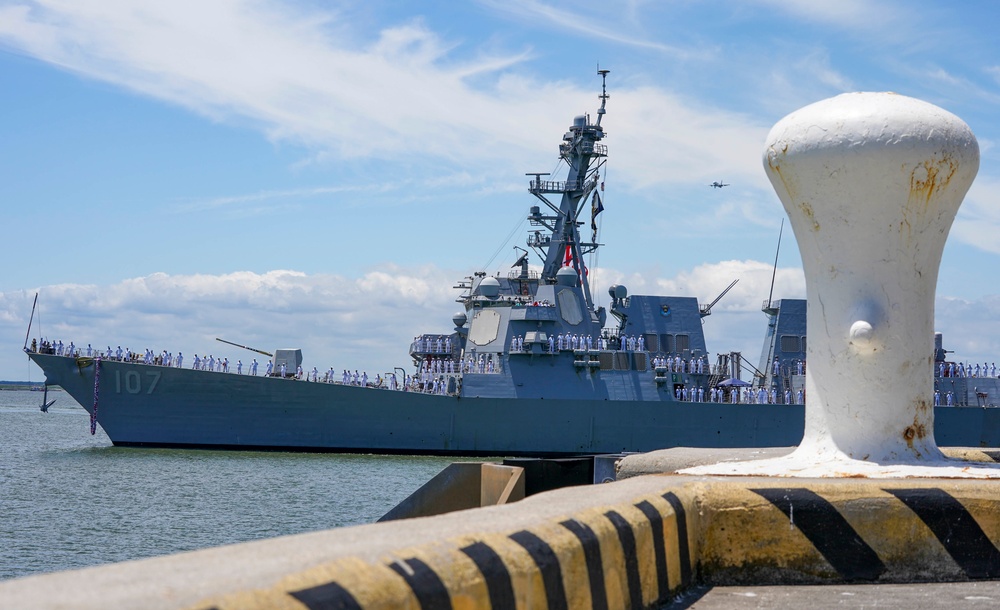 USS Gravely returns home to Norfolk