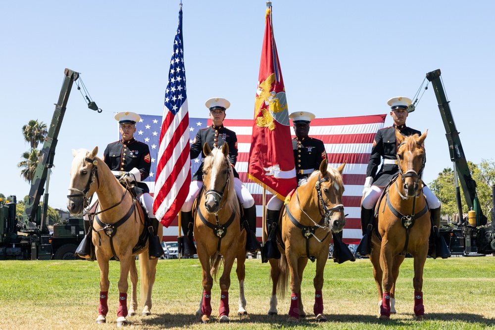 1st Network Battalion holds change of command ceremony