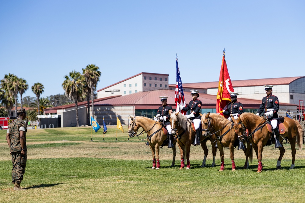 1st Network Battalion holds change of command ceremony