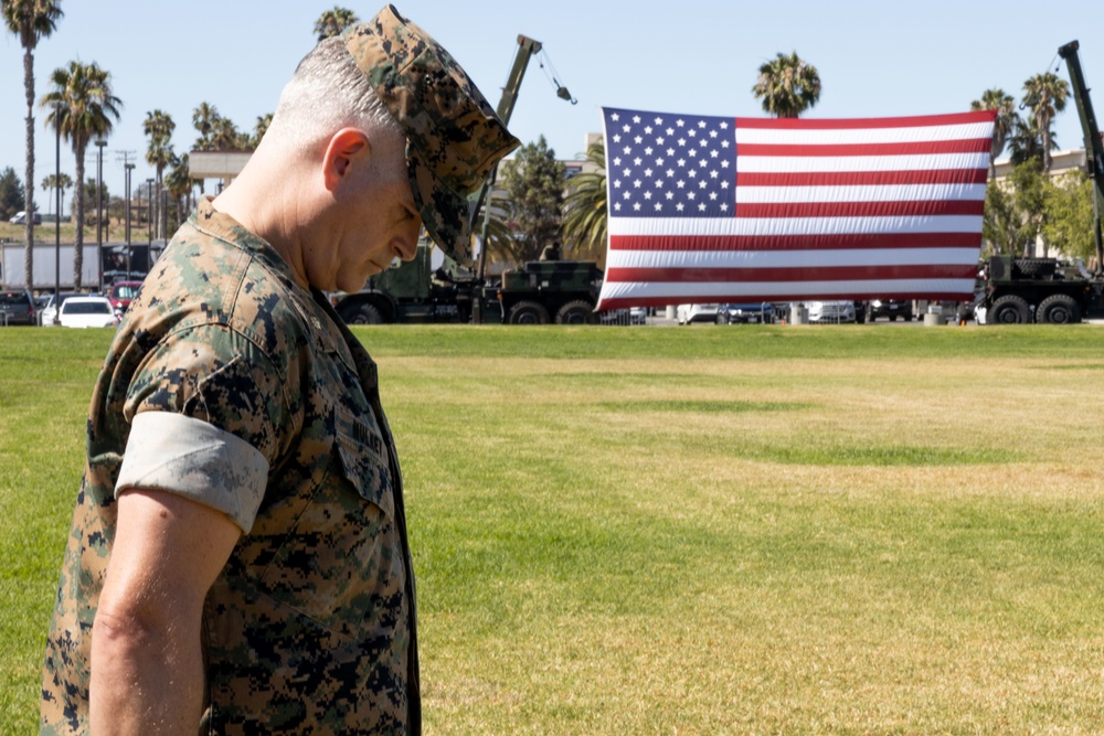 1st Network Battalion holds change of command ceremony