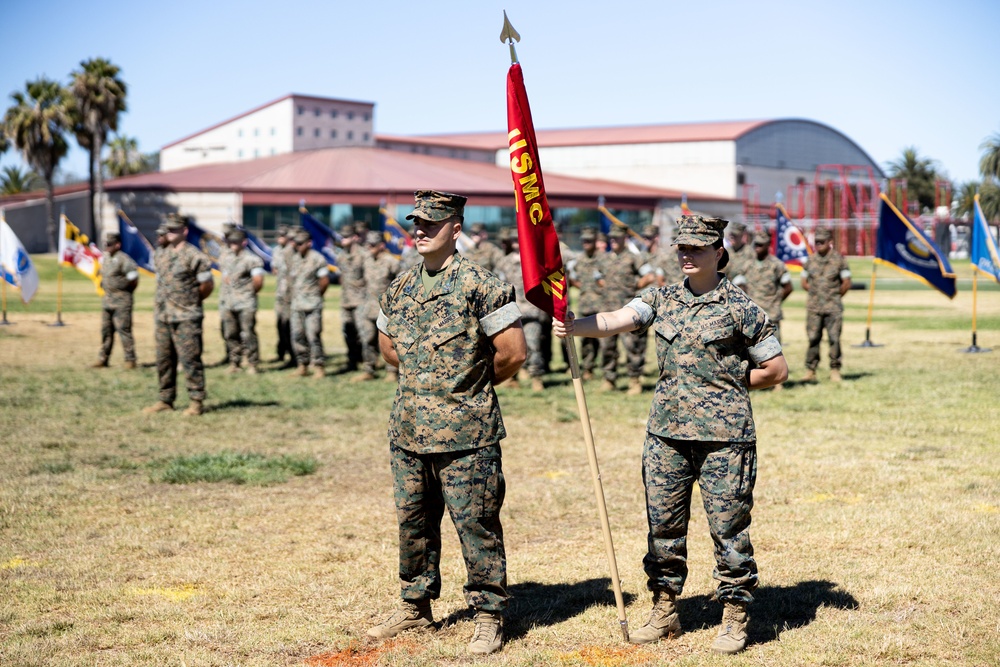 1st Network Battalion holds change of command ceremony