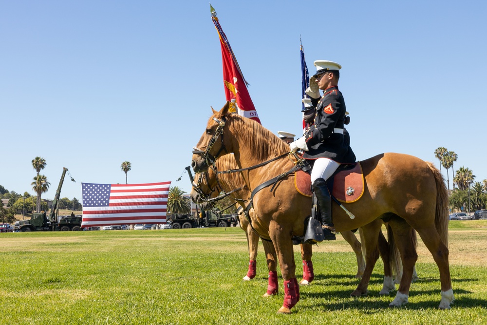 1st Network Battalion holds change of command ceremony