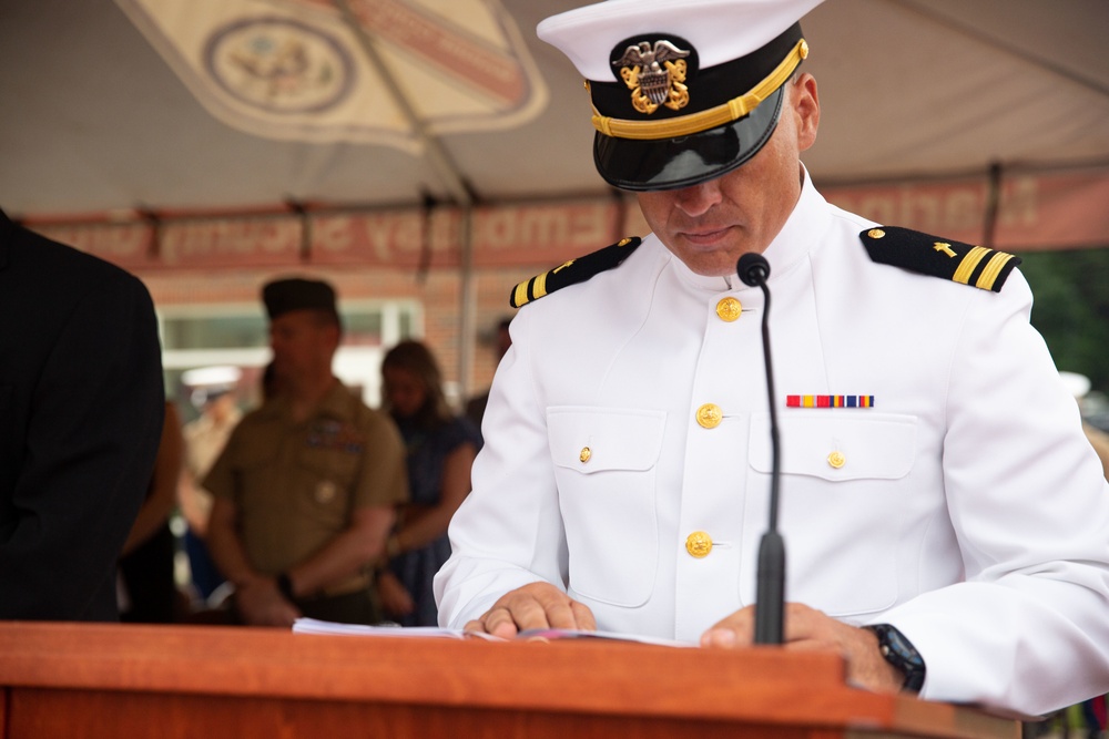 Marine Corps Embassy Security Group Change of Command