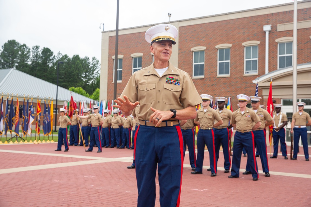 Marine Corps Embassy Security Group Change of Command