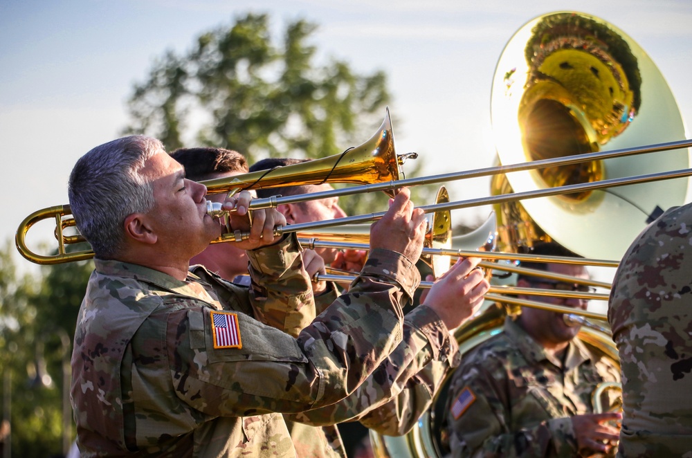 DVIDS Images 34th Army Band performs at Camp Dodge Concert Series