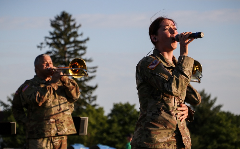 DVIDS Images 34th Army Band performs at Camp Dodge Concert Series