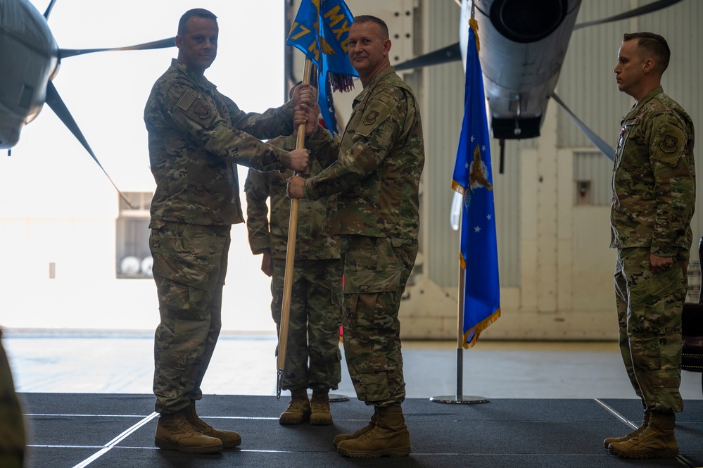 317th Maintenance Squadron welcomes new commander