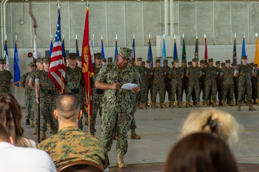 CNATTU Cherry Point Change of Command