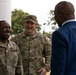 US Senator Raphael Warnock visits Fort Stewart