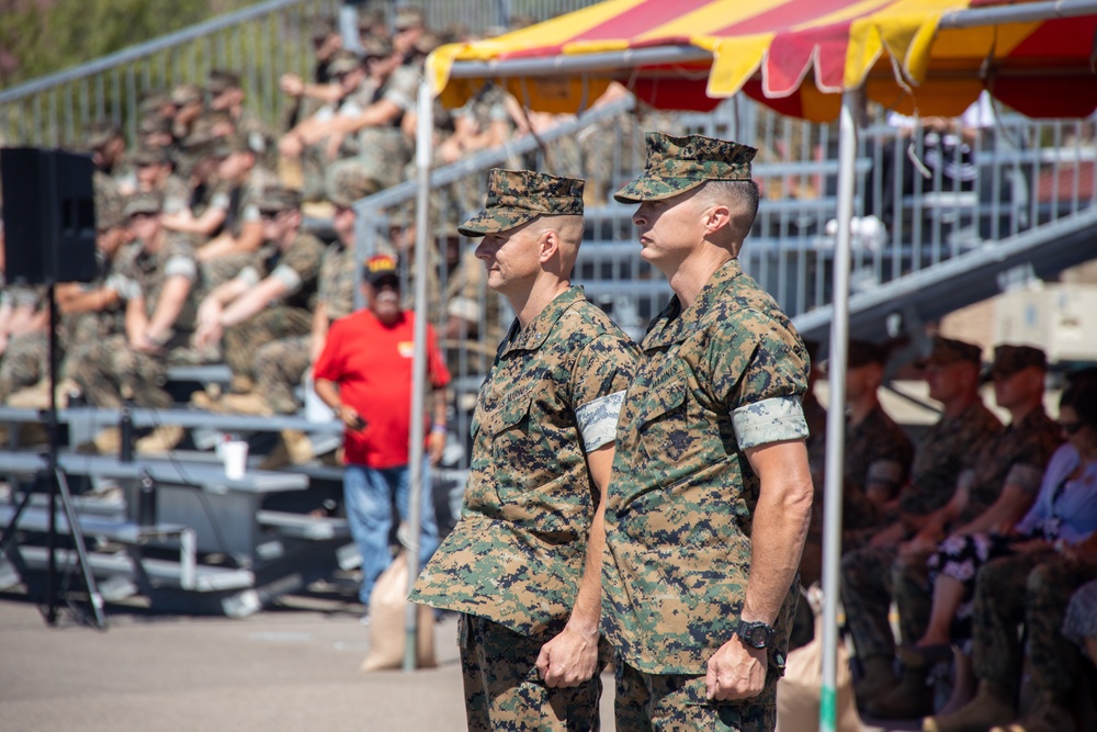 1st Battalion 11th Marine Regiment Change of Command Ceremony