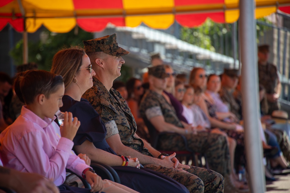 1st Battalion 11th Marine Regiment Change of Command Ceremony