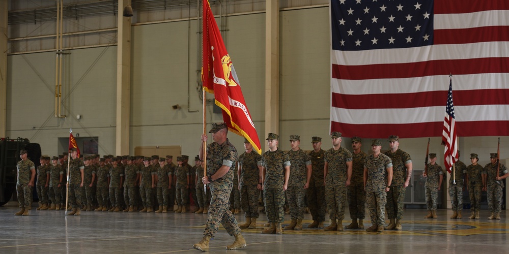 Marine Corps Detachment welcomes new commander