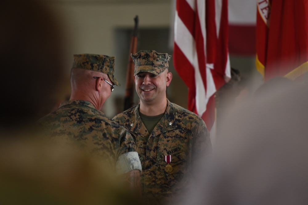 Marine Corps Detachment change of command