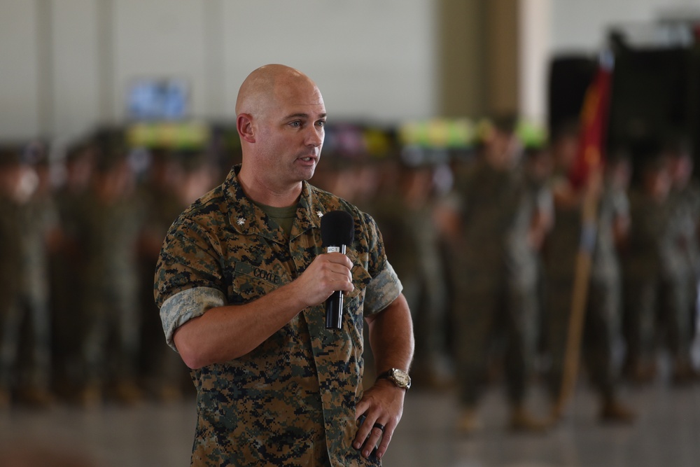 Marine Corps Detachment change of command