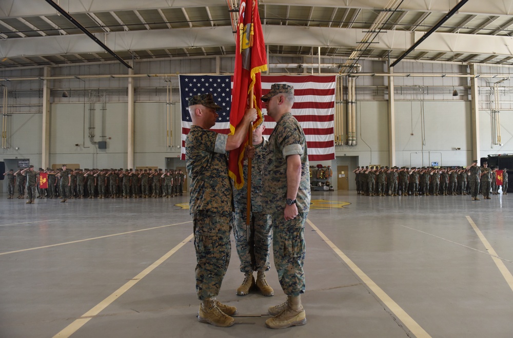 Marine Corps Detachment change of command