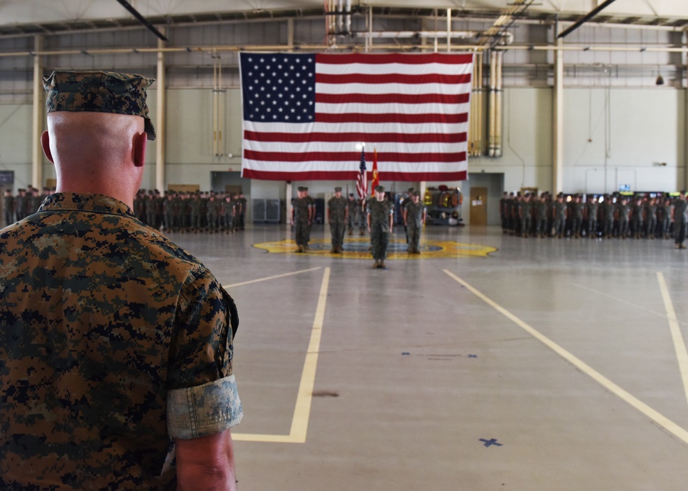 Marine Corps Detachment change of command