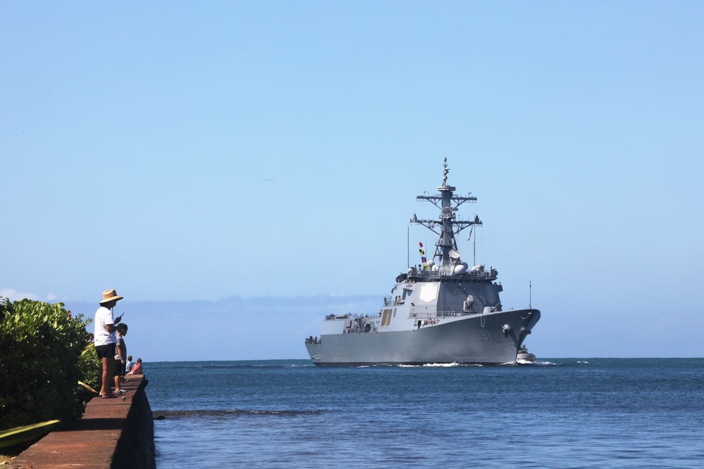 ROK Ships Arrive for RIMPAC 22