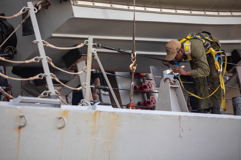 The USS Bainbridge is on a scheduled deployment in the U.S. Naval Forces Europe area of operations, employed by U.S. Sixth Fleet to defend U.S., Allied and Partner interests.