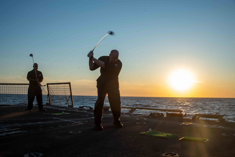 USS Jason Dunham (DDG 109) MWR Father's Day Golf